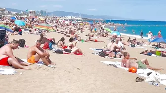 Barcelona beach walk/ beach Sant Miquel ????walking Spain best beaches