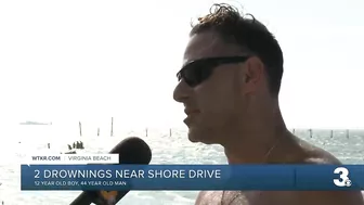 2 people drown in Virginia Beach near Shore Drive