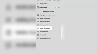 How to delete instagram account permanently