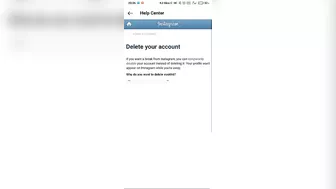 How to delete instagram account permanently