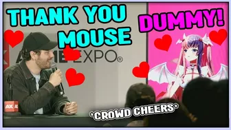 The ONLY Wholesome Moment Of Mousey And CDawgVA At The Anime Expo