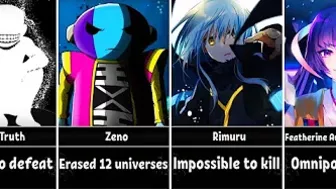 Anime Gods That Are Basically Invincible