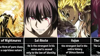 Anime Gods That Are Basically Invincible