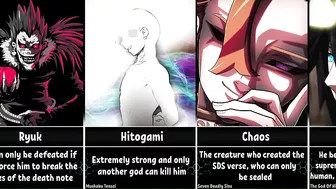 Anime Gods That Are Basically Invincible