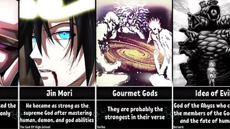 Anime Gods That Are Basically Invincible