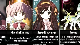 Anime Gods That Are Basically Invincible