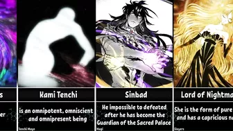 Anime Gods That Are Basically Invincible