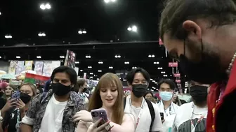 Hasanabi goes to the Anime Expo