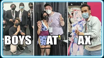 Trash Taste at Anime Expo (first day highlights from twitter) (ft. CDawgVA, Gigguk, The Anime Man)