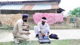 Best Amazing Funniest Video Police VS Choor funny comedy video by Bindas lover