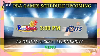 PBA STANDINGS TODAY AS OF JULY 4, 2022 | PBA GAMES SCHEDULE UPCOMING | PBA SCHEDULE TODAY | PBA