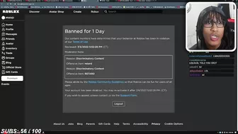 ROBLOX BANNED ME