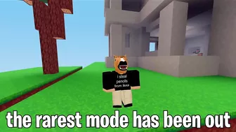 The RAREST GAMEMODE.. (Roblox Bedwars)