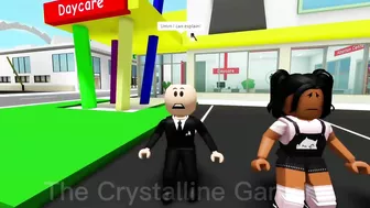 DAYCARE BUT THE CRYSTALLINE GAMERZ ARE THERE | Funny Roblox Moments | Brookhaven ????RP