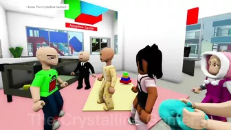 DAYCARE BUT THE CRYSTALLINE GAMERZ ARE THERE | Funny Roblox Moments | Brookhaven ????RP