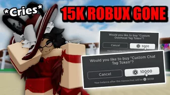 I Spent 15k Robux On Custom Nametags... (Roblox Combat Warriors)