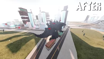 GODZILLA 2019'S PRIMAL CHARGE ATTACK IMPROVED ANIMATION! - Roblox Kaiju Universe