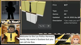 How to make Gustavo Fring in Roblox