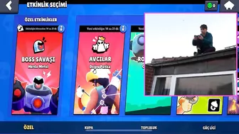 ÇATIDA BRAWL STARS OYNADIM! ???? EFSANEVİ ÇIKTI!