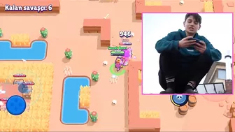 ÇATIDA BRAWL STARS OYNADIM! ???? EFSANEVİ ÇIKTI!