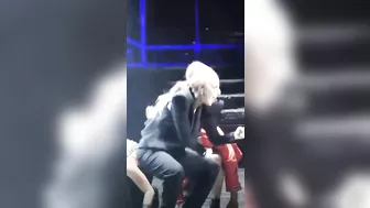 Lady Gaga brings fan on stage