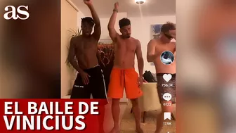 El baile de Vinicius que arrasa en TikTok