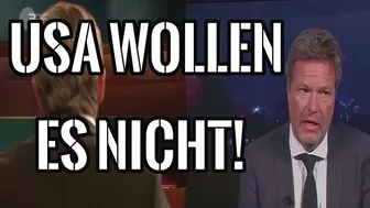 Robert Habeck bei Markus Lanz (ZDF) über Gas-Notlage: Nord Stream 2 geht nicht wegen US-Sanktionen!