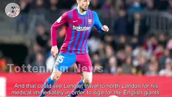 Tottenham 'draw up Clement Lenglet travel plans' as Barcelona give transfer green light - news ...