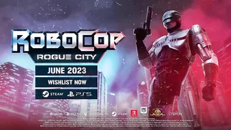 Robocop: Rogue City - Official Gameplay Reveal Trailer