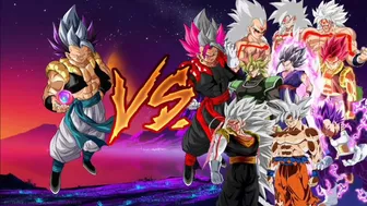 gogeta ultra instinct ego vs All | who is strongest? #anime #dbs #shorts