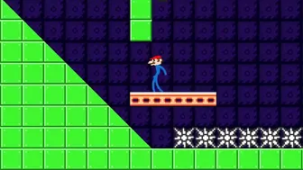 Best Falls : Stickmario, Stickluigi funny moments | Game Animation