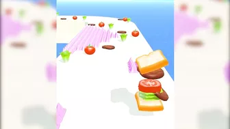 Sandwich Runner Games All levels Mobile Gameplay Walkthrough Update Level Pro SEYOWFII