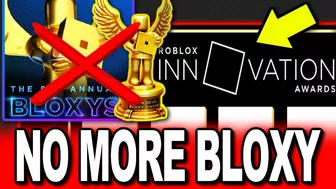 Roblox REPLACED the Bloxy Awards?