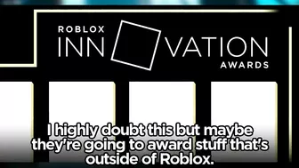 Roblox REPLACED the Bloxy Awards?