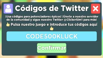 ⚡NUEVO CODIGO de CLICKER SIMULATOR ⚡ Update 26.5 ⚡Julio 2022 ⚡ Codes Roblox ⚡ EMiLiOR