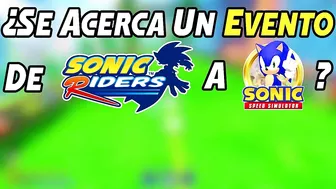 *FILTRACION* Posible Evento de Sonic Riders en Sonic Speed Simulator #Sonic #Roblox #Tails