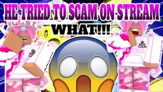 ????HE TRIED TO SCAM ON LIVESTREAM!!! ????ROBLOX ???? MINING SIMULATOR 2 ????