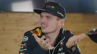 The Laughing Challenge With Max Verstappen and Sergio Perez