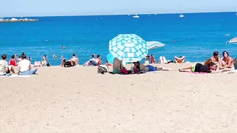 Beach Somorrostro/ Barcelona beach walk ????walking Spain best beaches ????????