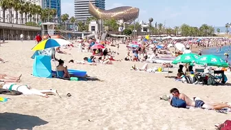 Beach Somorrostro/ Barcelona beach walk ????walking Spain best beaches ????????