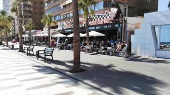 BENIDORM ???????? LEVANTE BEACH JULY 2022 Costa Blanca SPAIN Walking Tour 4K