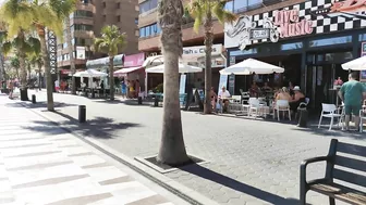 BENIDORM ???????? LEVANTE BEACH JULY 2022 Costa Blanca SPAIN Walking Tour 4K