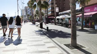 BENIDORM ???????? LEVANTE BEACH JULY 2022 Costa Blanca SPAIN Walking Tour 4K