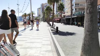 BENIDORM ???????? LEVANTE BEACH JULY 2022 Costa Blanca SPAIN Walking Tour 4K