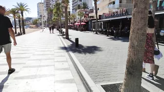 BENIDORM ???????? LEVANTE BEACH JULY 2022 Costa Blanca SPAIN Walking Tour 4K