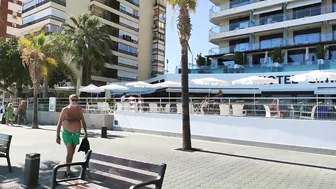 BENIDORM ???????? LEVANTE BEACH JULY 2022 Costa Blanca SPAIN Walking Tour 4K