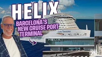 BARCELONA'S NEW CRUISE PORT TERMINAL | HELIX #barcelona #travel #cruise #viral