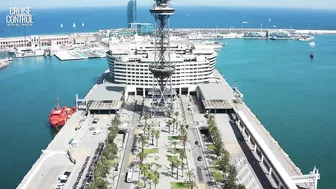 BARCELONA'S NEW CRUISE PORT TERMINAL | HELIX #barcelona #travel #cruise #viral