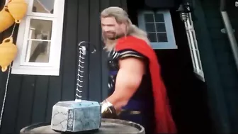 Stormbreaker & Mjolnir Funny Moments - THOR LOVE & THUNDER