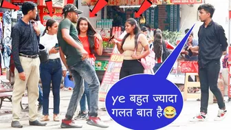 Best Viral Funny Prank On Girl's ????। Epic Reaction ????। Sagar Saini love you bhagwan